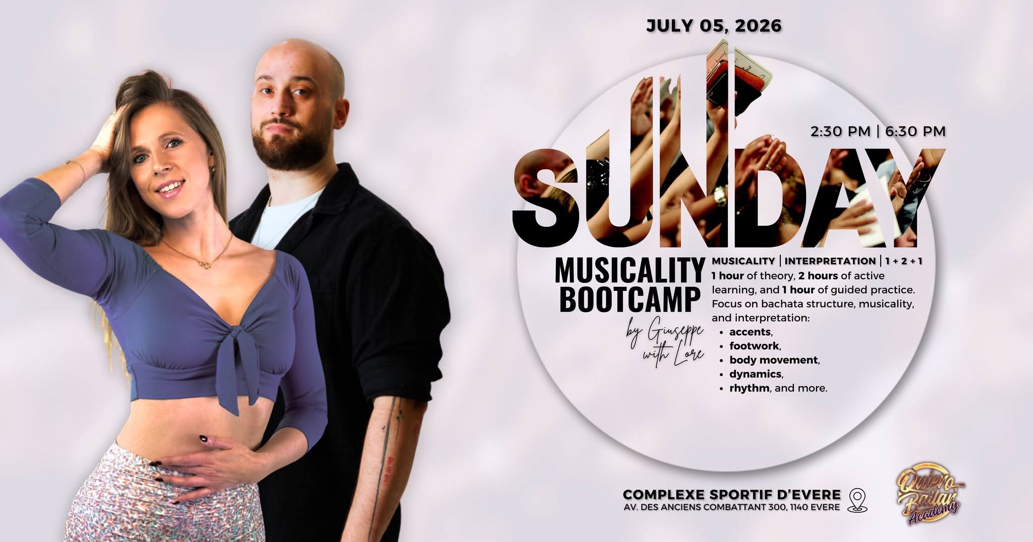 SUNDAY MUSICALITY BOOTCAMP (Bachata)
