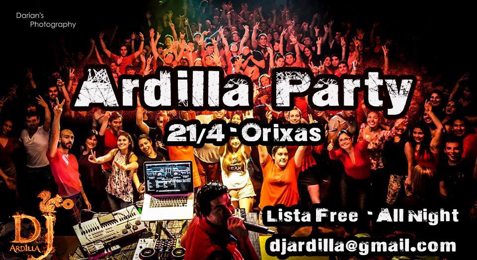 "Ardilla Party" 21 de Abril