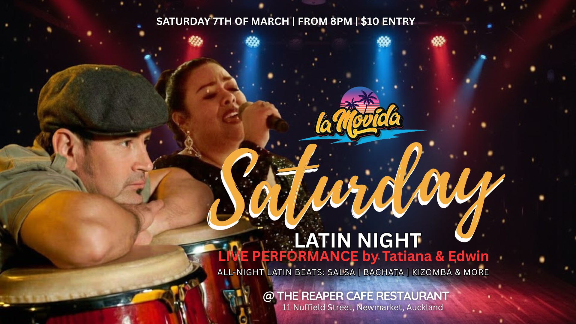 SATURDAY LATIN NIGHT - feat. Tatiana and Edwin