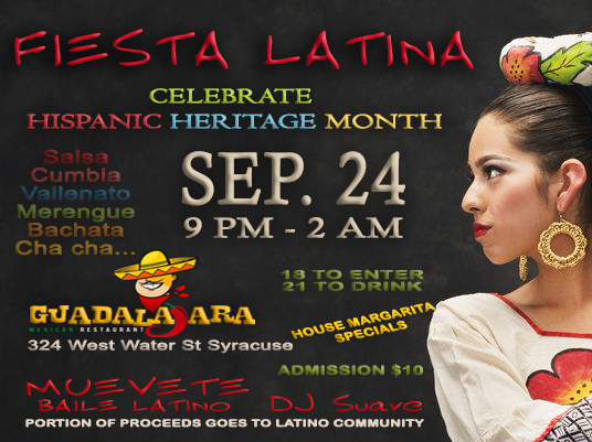 FIESTA LATINA - Hispanic Heritage Month Celebration Party