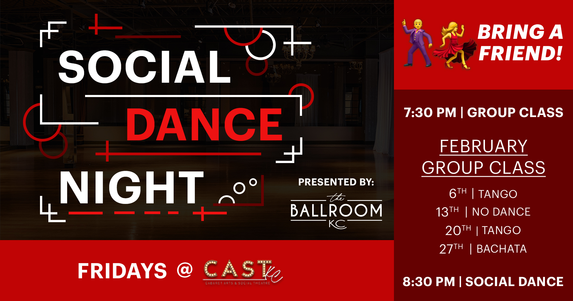 Social Dance Night February