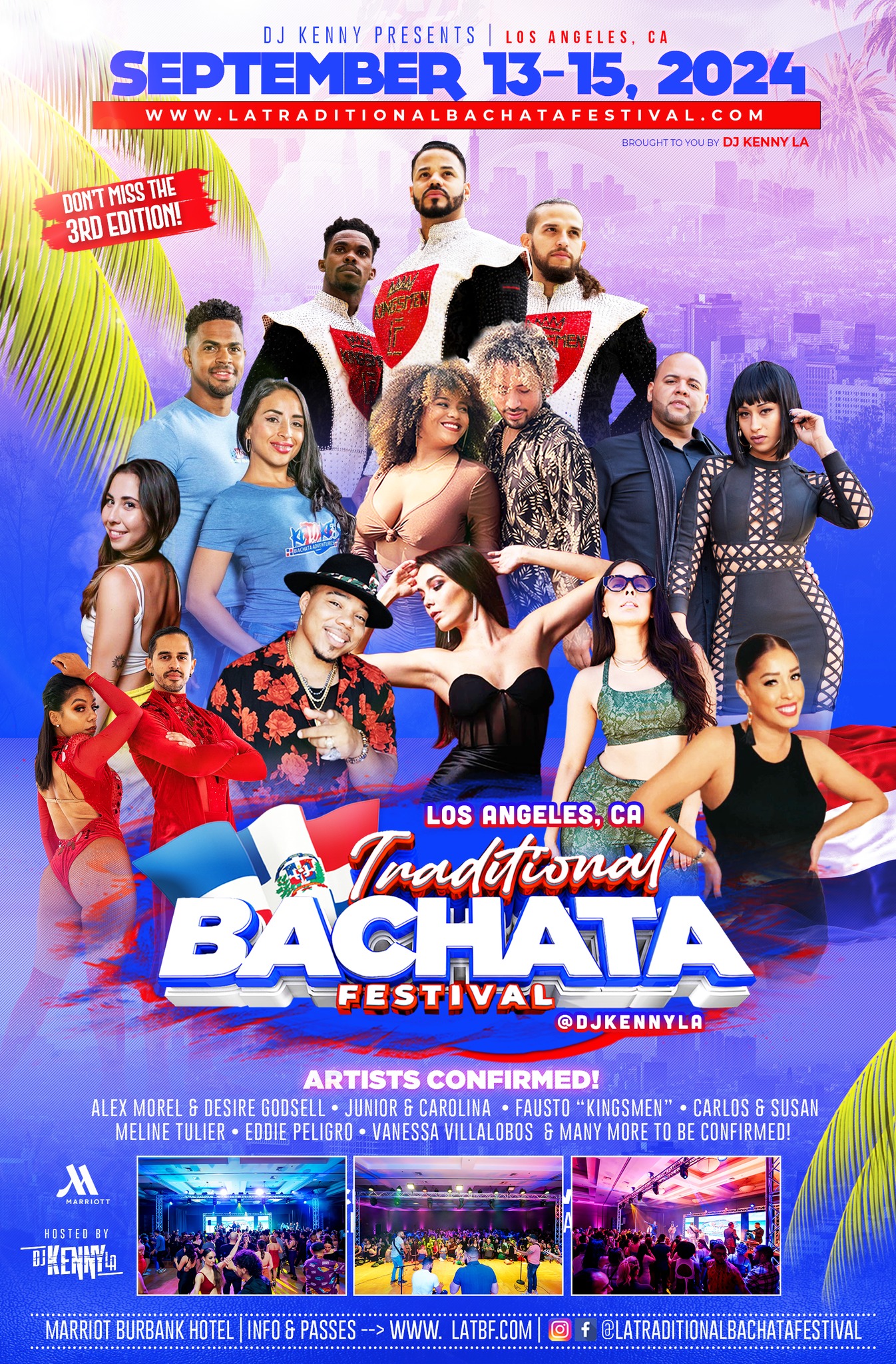 Los Angeles Traditional Bachata Festival - September 13-15, 2024