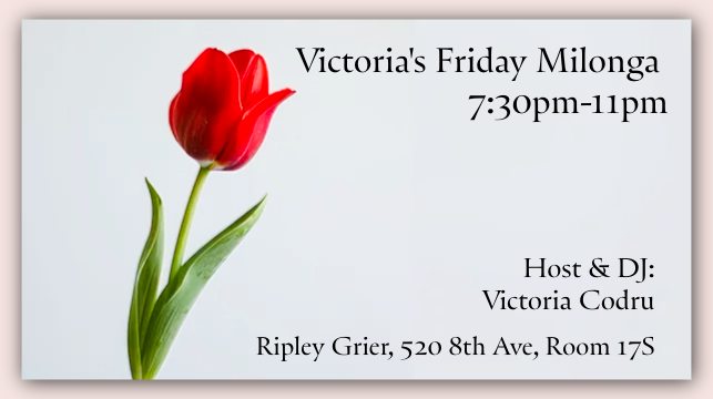 Victoria's Friday Milonga