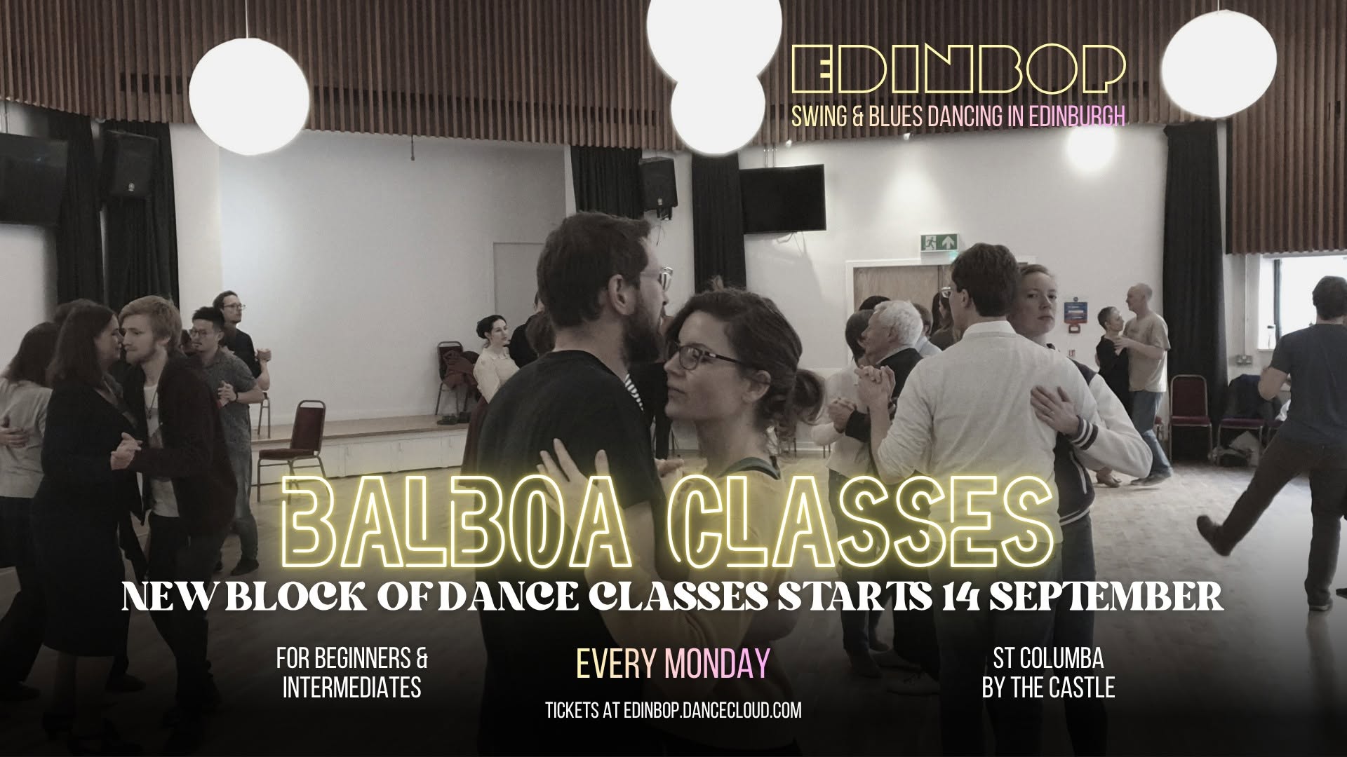 Balboa dance classes September-October