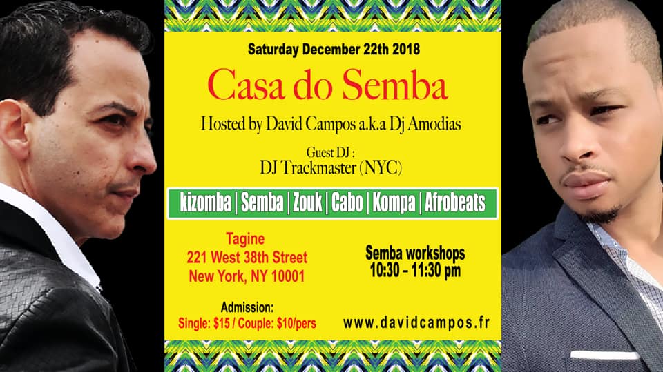 CASA Do SEMBA Sat DEC 22nd 2018