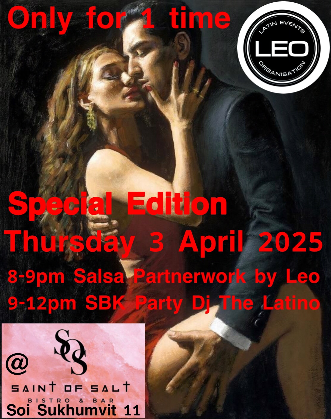 Latin SBK Party Only for 1 Time