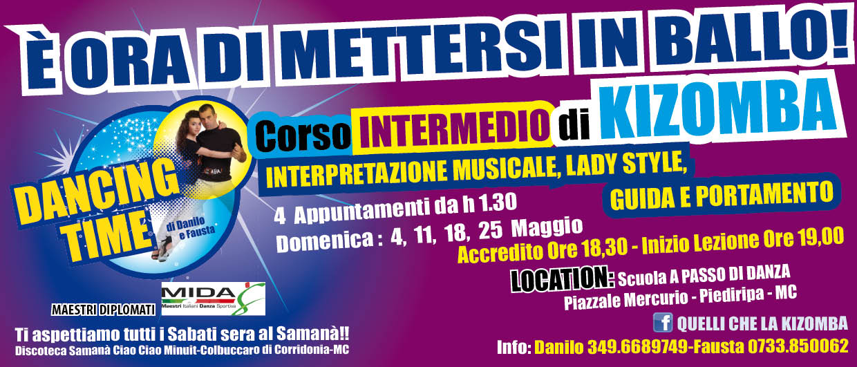 CORSO INTERMEDIO DI KIZOMBA