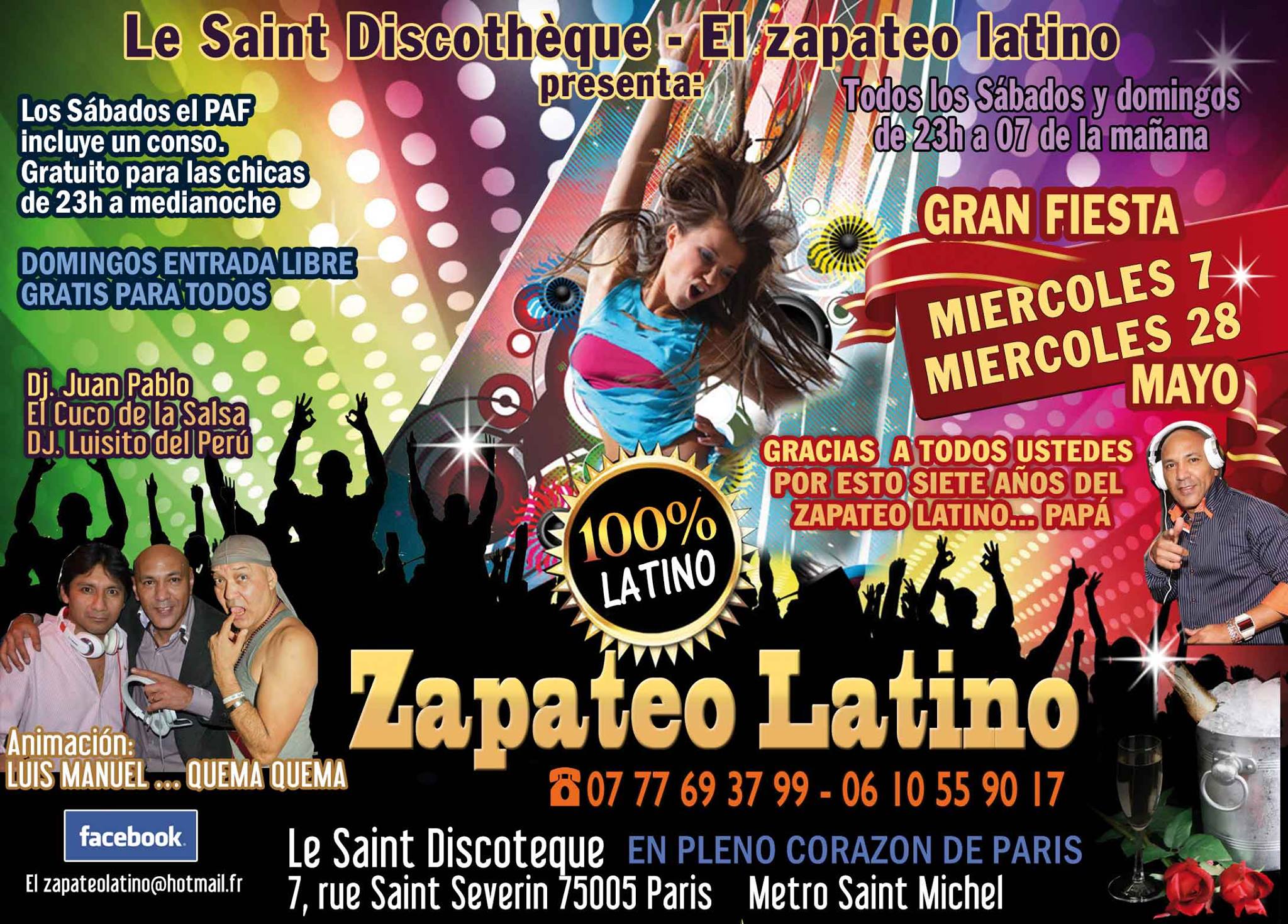 ANNIVERSAIRE EL ZAPATEO LATINO PAPA