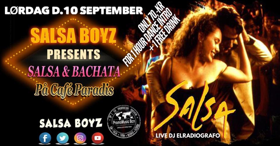Salsa på Cafe Paradis (Presented by Salsa Boyz)