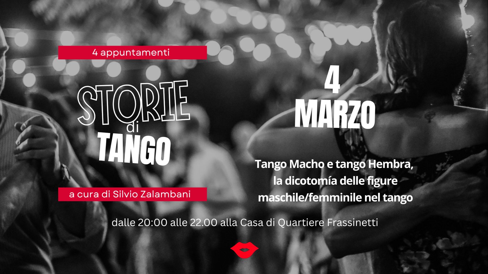 STORIE di TANGO - 3° appuntamento con Silvio Zalambani