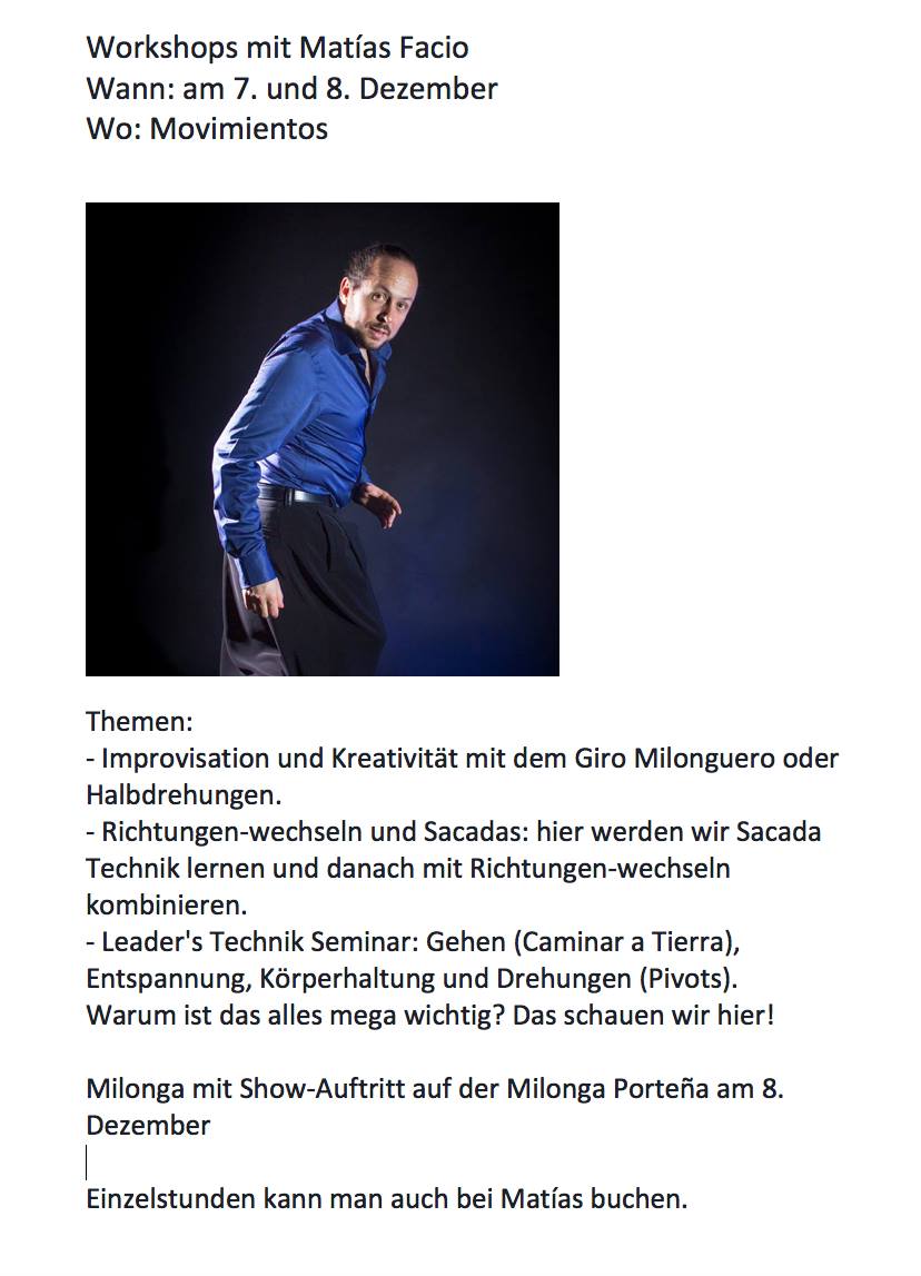 Leaders-Technik mit Matías Facio