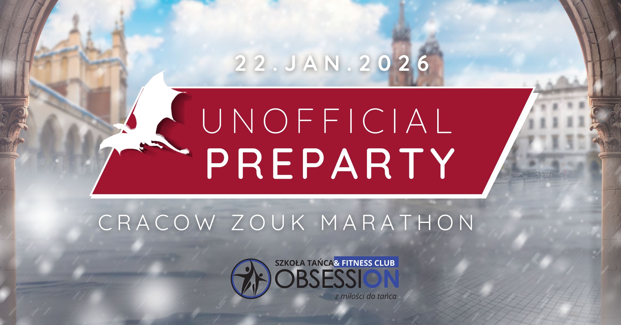 Cracow Zouk Marathon - Unofficial PreParty Szkoła Tańca Obsession