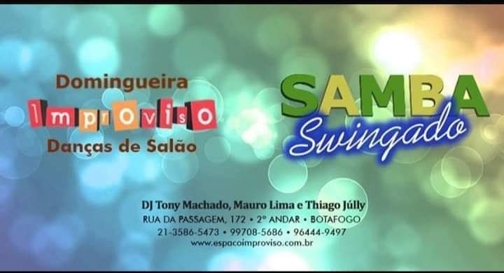 Domingueira Improviso: Samba + Dança de Salão