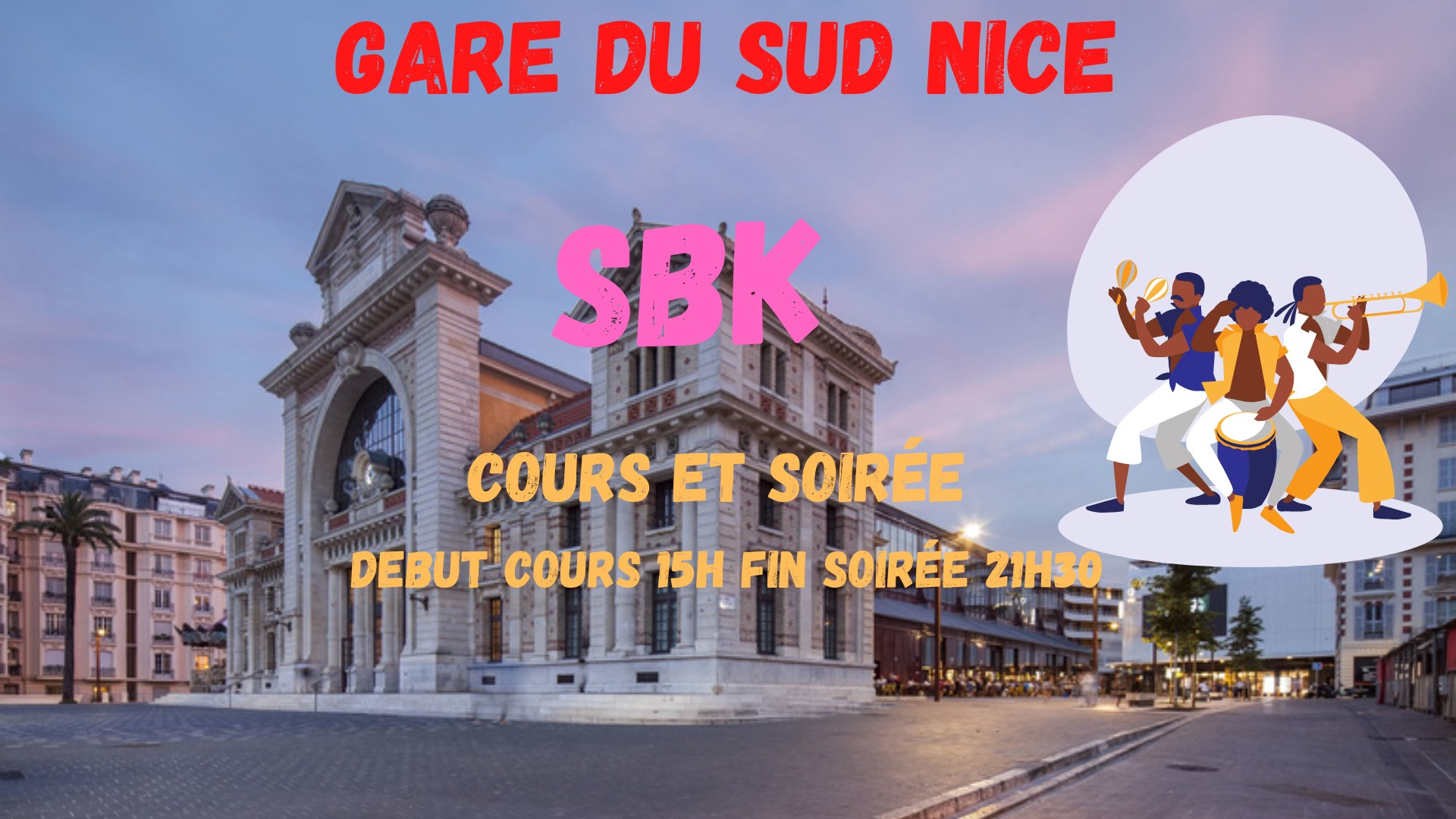 SBK à la Gare du Sud