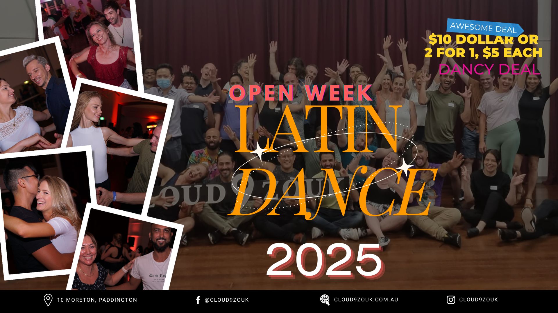 Latin Dancing Open Week Term 1 Tue 4th Mar 2025ππΊπ₯³