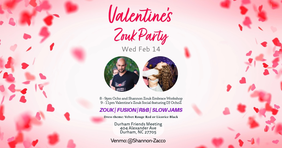 Velvet Rouge Valentine’s Zouk