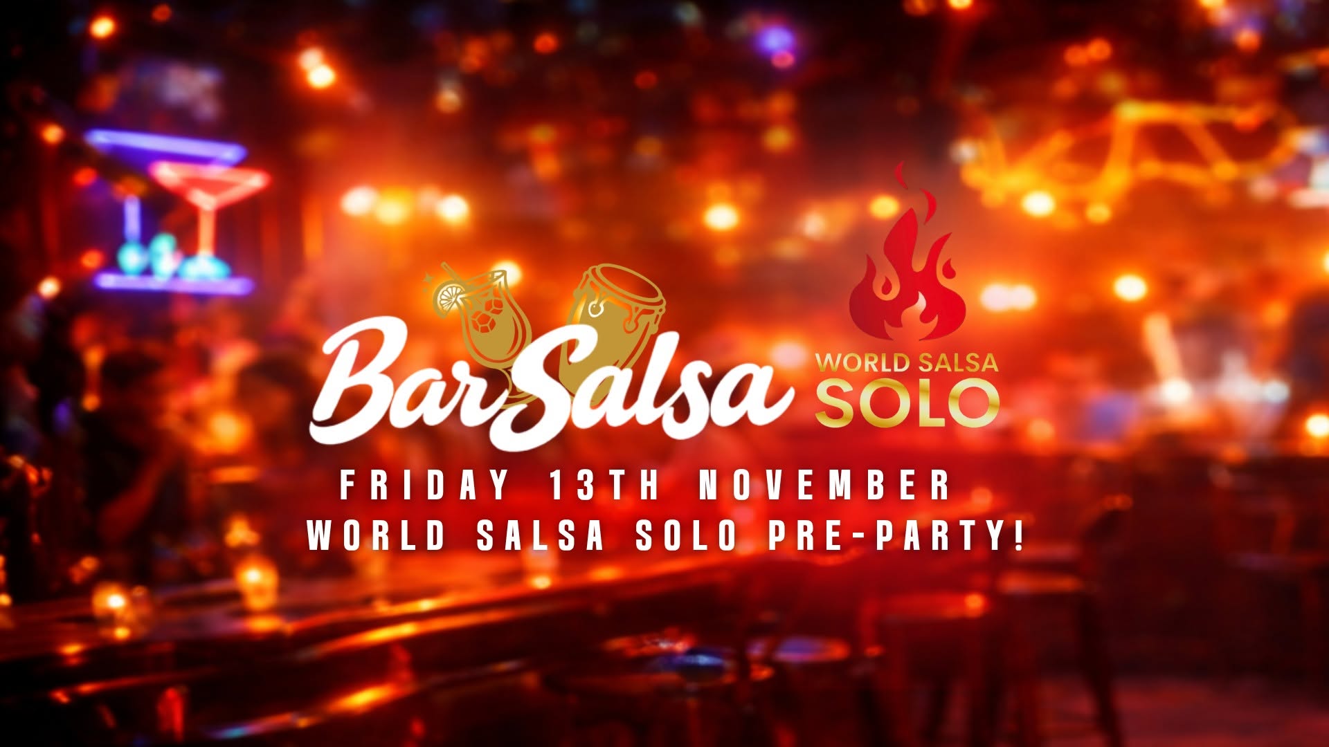 🔥 WSS PRE-PARTY SOCIAL BAR SALSA 🔥