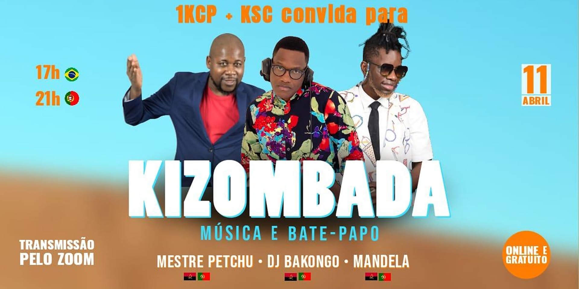 KIZOMBADA - Música e Bate Papo