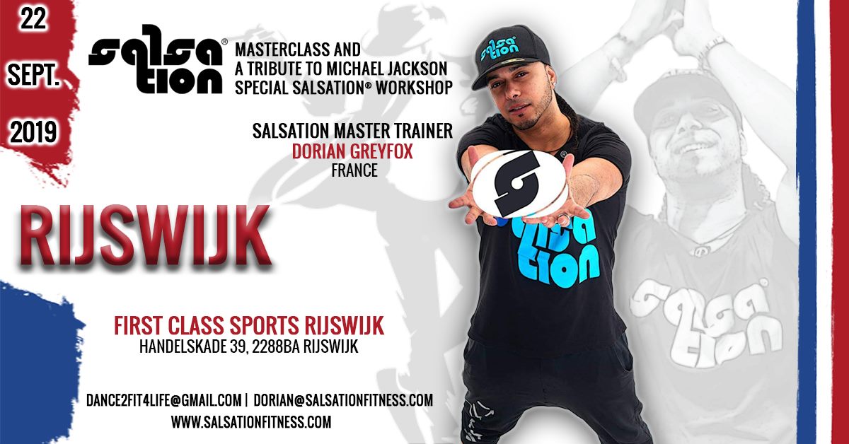 Salsation® Workshop and MC with Dorian in Rijswijk, Netherlands