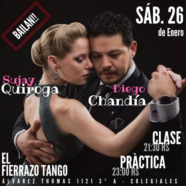 Suyay Quiroga & Diego Chandìa - Sab. 26 El Fierrazo Tango