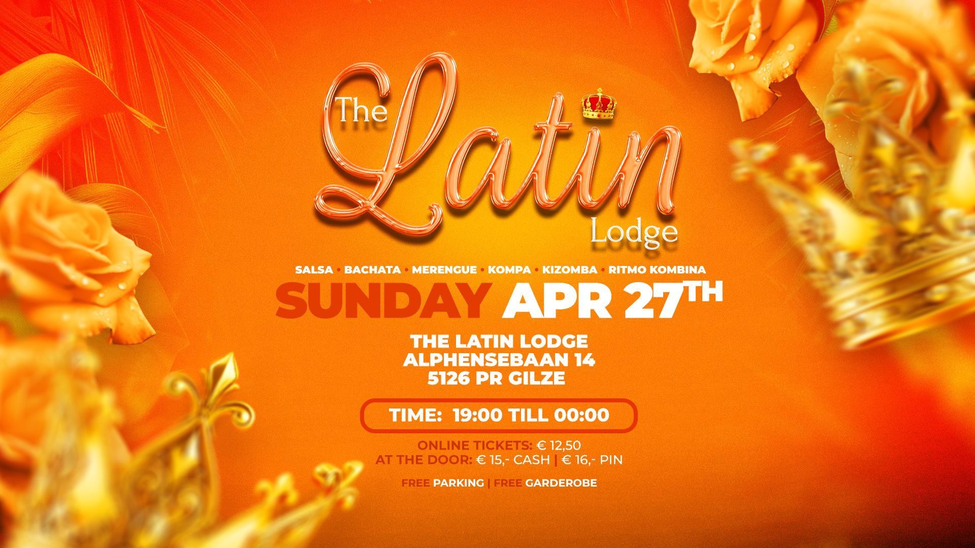 The Latin Lodge April 27th (Kings Edition)
