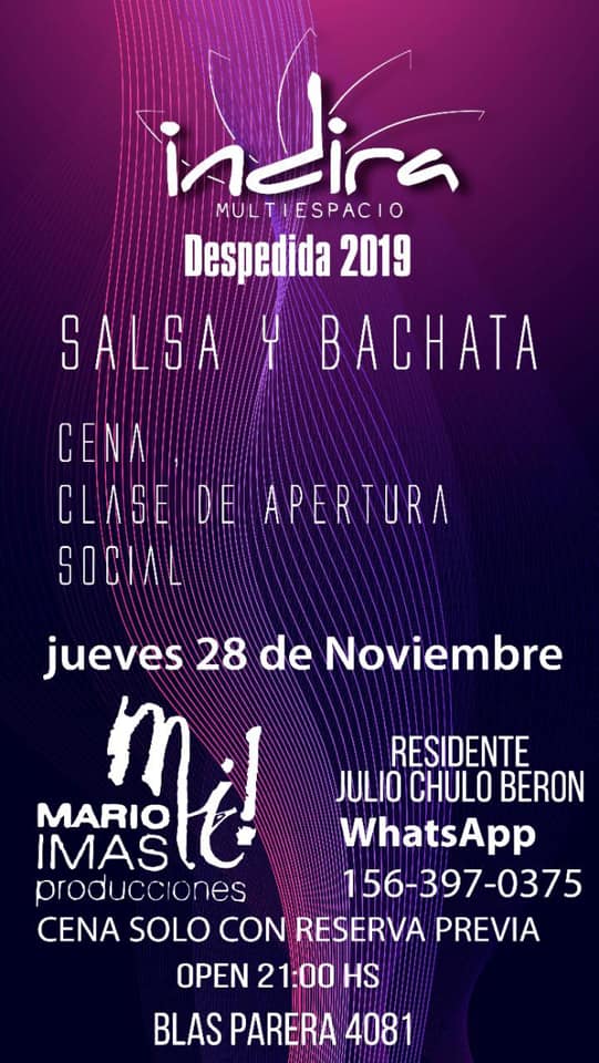 INDIRA Despedida 2019