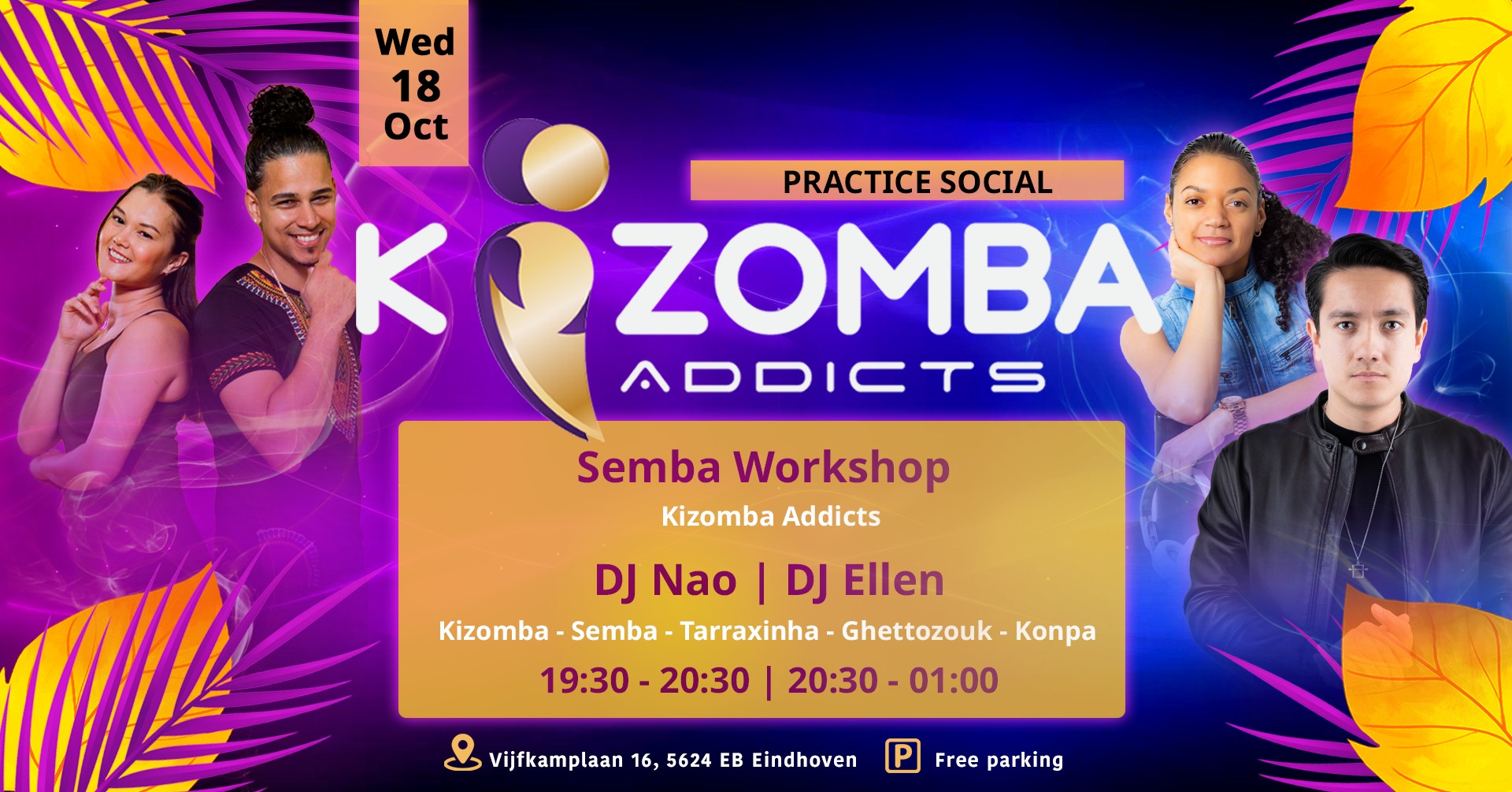 Kizomba Addicts Social - DJ NAO DJ ELLEN