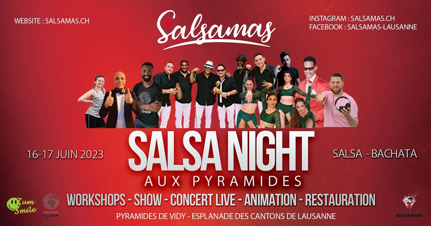 2 jours de folie aux Pyramides de Vidy avec Salsamas