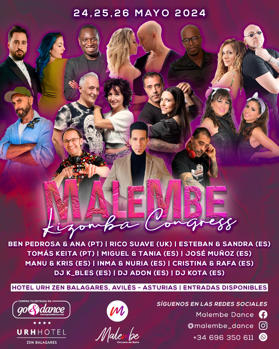 MALEMBE KIZOMBA CONGRESS 2024