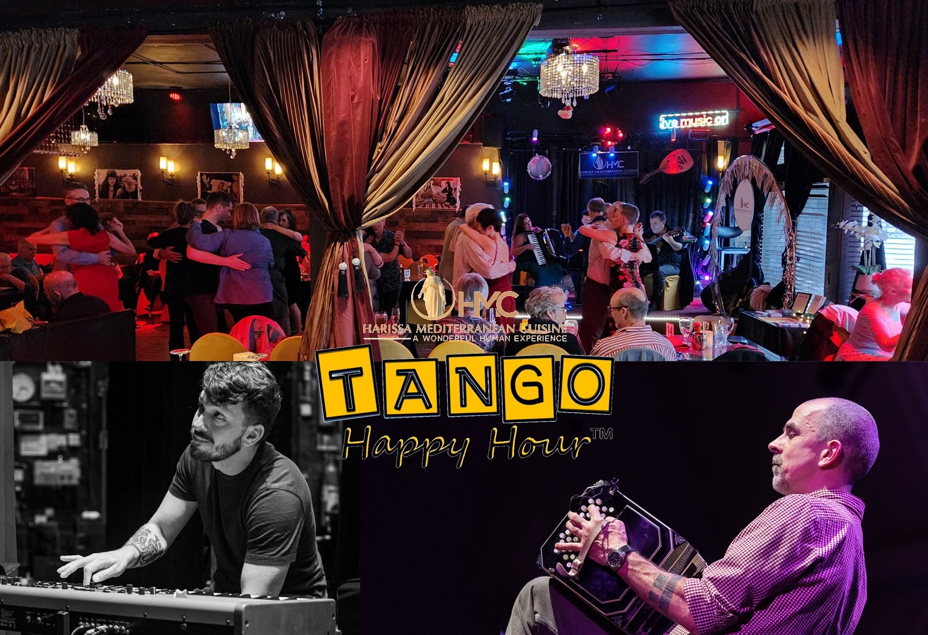 TangoHappyHour *HALLOWEEN Edition* w live music & drop-in lesson!