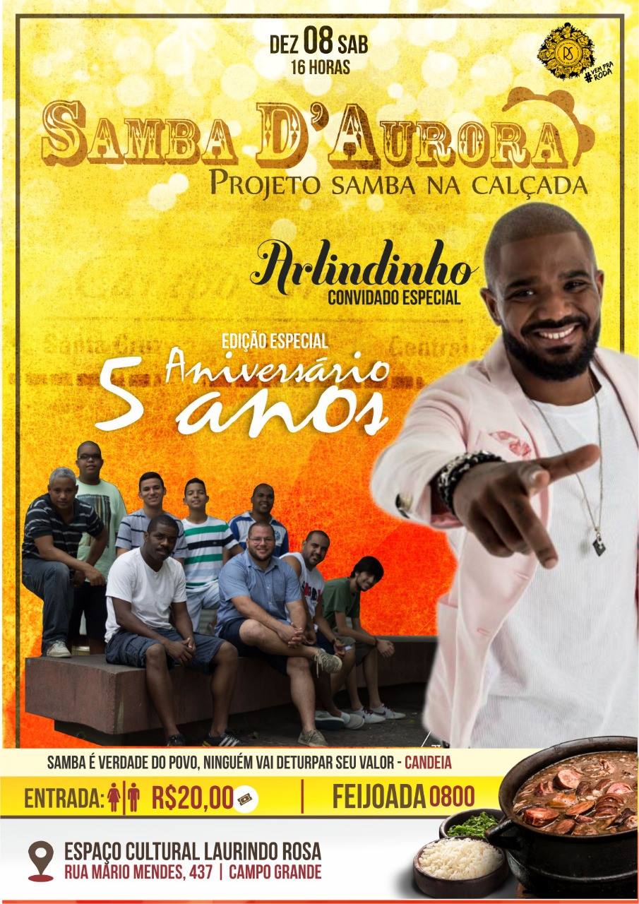 Samba D´Aurora-Projeto Samba Na Calçada-Arlindinho
