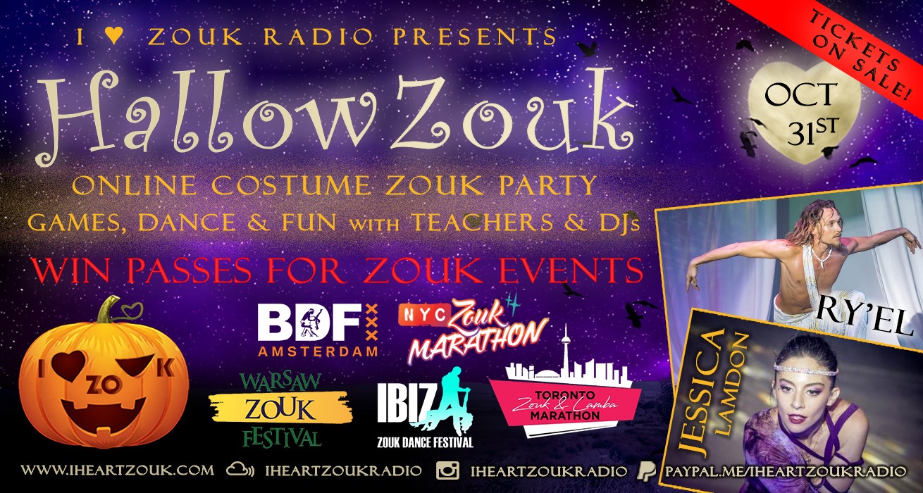 HallowZouk ~ Online Costume Zouk Party ~ Games, Dance, Fun!