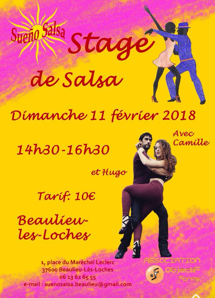 Stage de Salsa avec Camille & Hugo