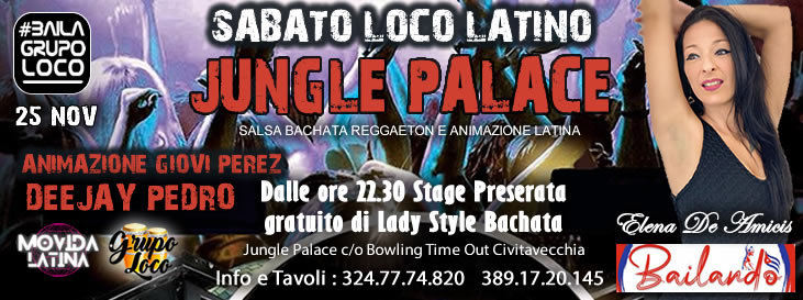 SABATO LOCO LATINO ... Special Guest Elena De Amicis