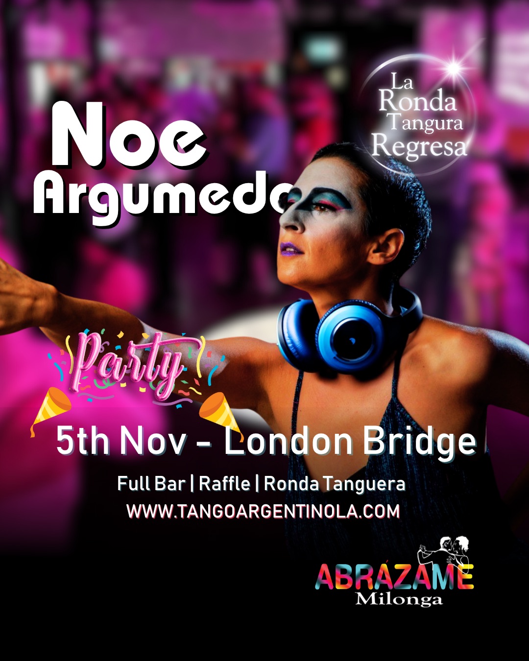 š§ Tango & Milonga Night AbrĆ”zame London Bridge (Every Wednesday)