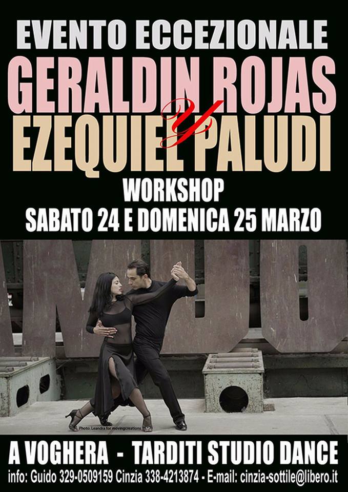 Geraldin Rojas y Ezequiel Paludi Sabato 24 e Domenica 25 Marzo