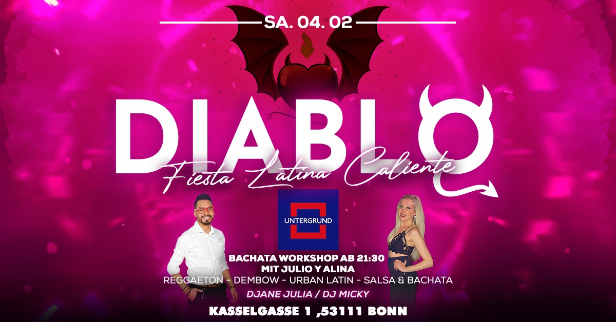 DIABLO-Fiesta Latina Caliente-SA 04.02. BONN