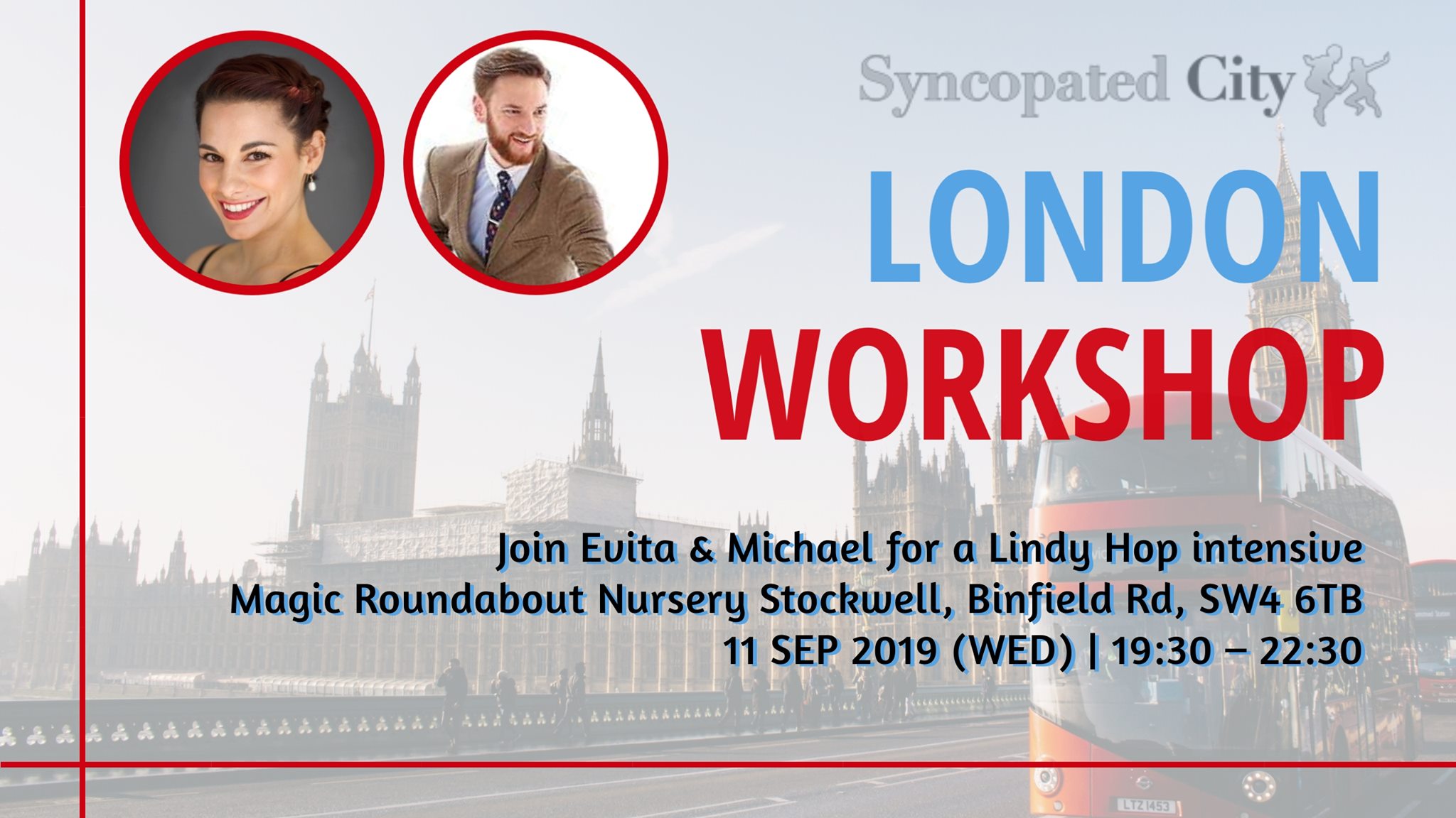 London Workshop with Evita and Michael - Sold Out!