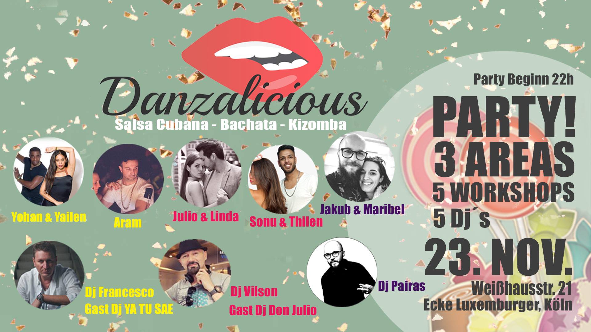 Danzalicious Party - Salsa Cubana Bachata Kizomba