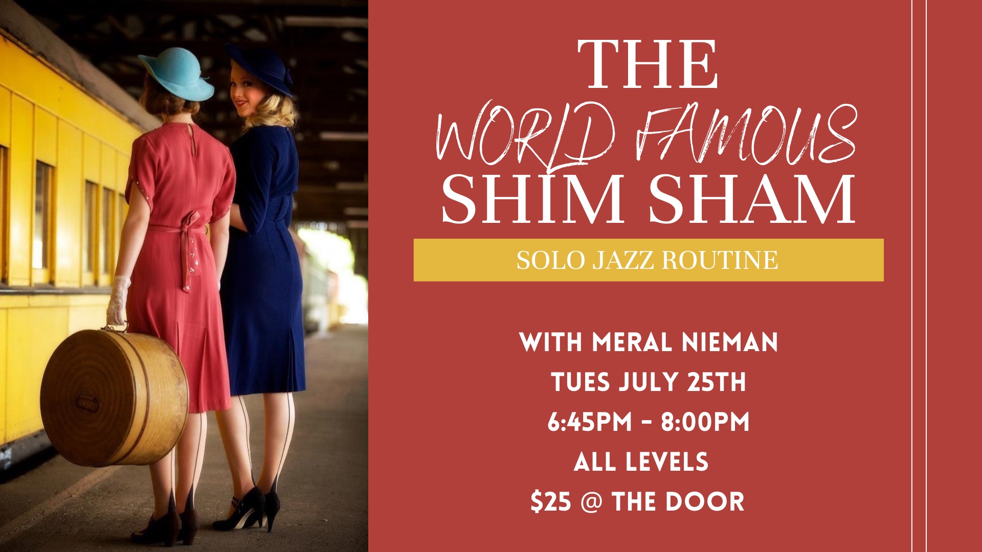 Learn the famous Shim Sham solo jazz routine!