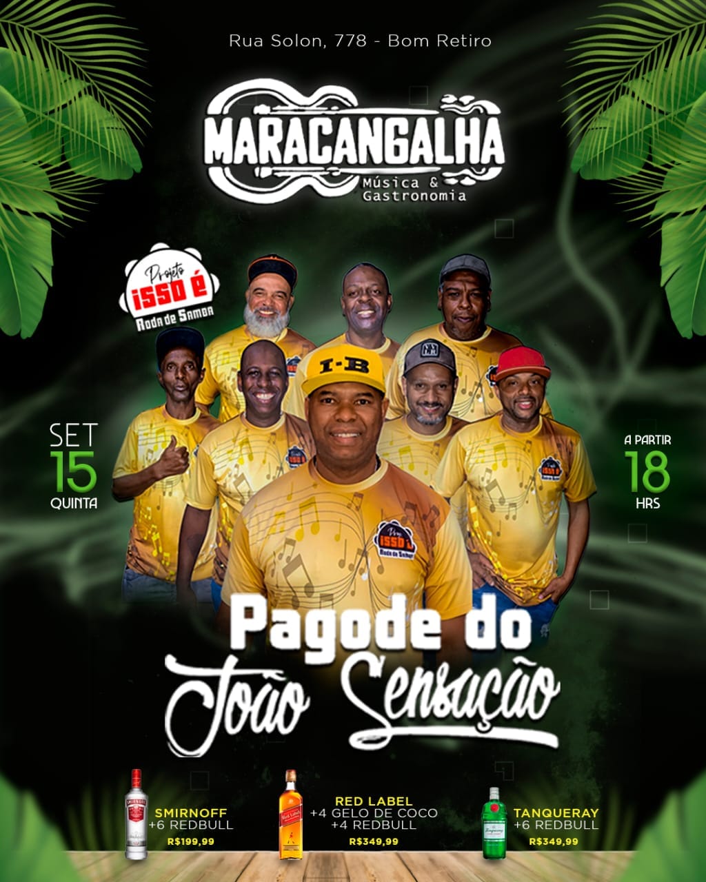 Pagode do João Sensação com Projeto Isso É Roda de Samba