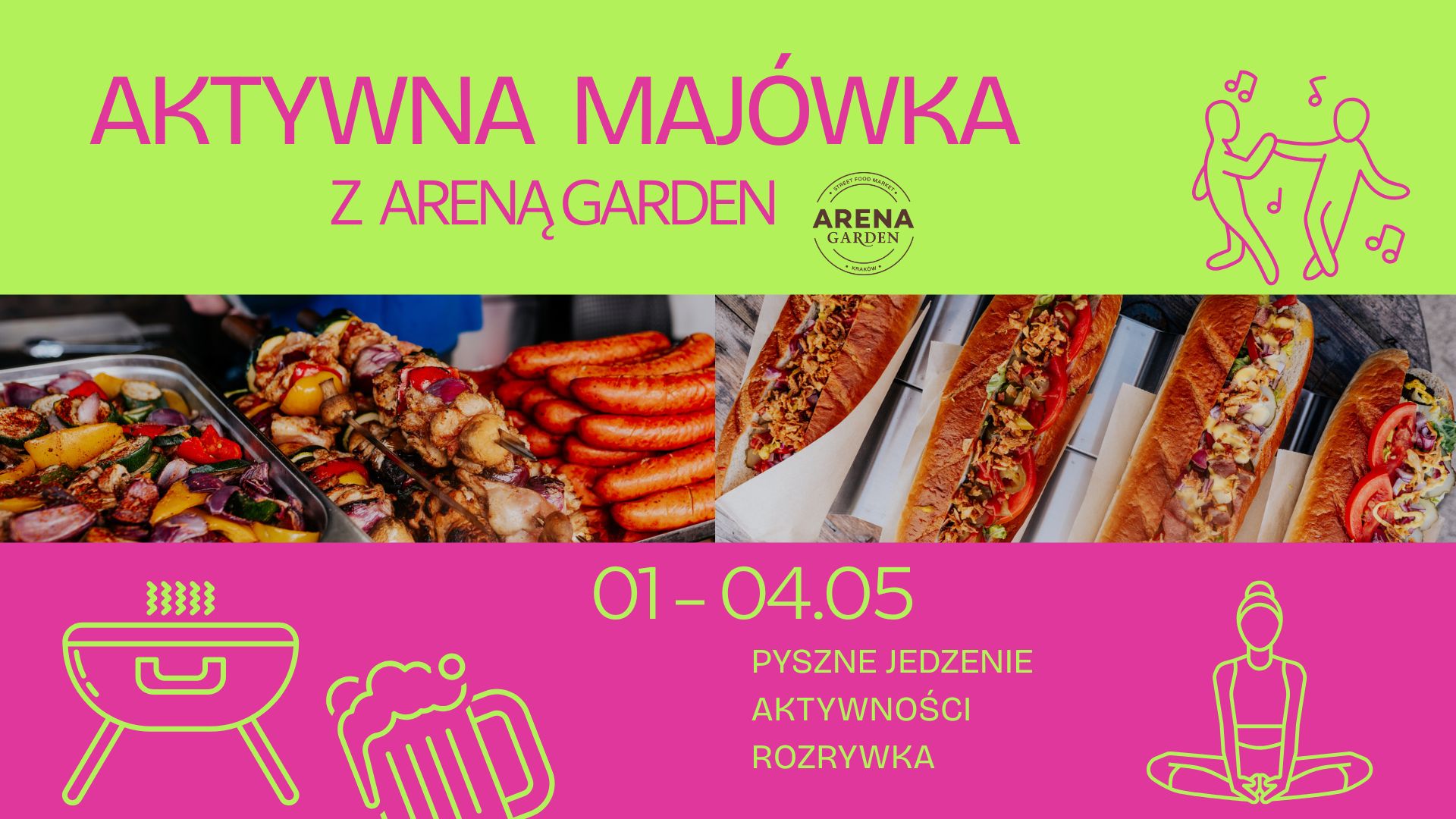 Aktywna Majówka z Areną Garden