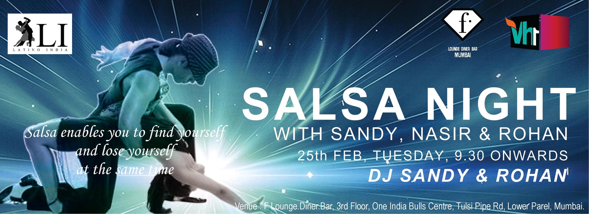 SALSA NIGHT BY LATINO INDIA WITH SANDY , NASIR & ROHAN