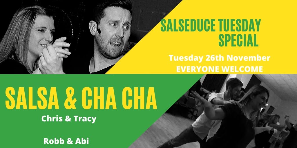 SalSeduce Salsa and Cha Cha Tuesday with Chris, Robb and Abi