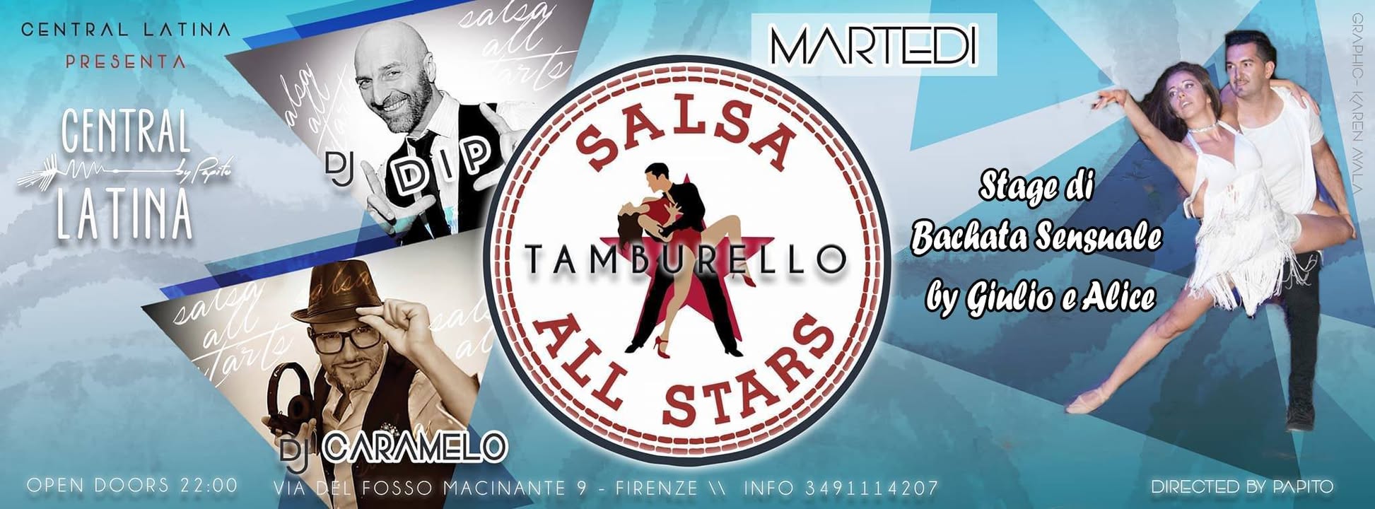 Salsa All Stars tutti i martedi al Tamburello