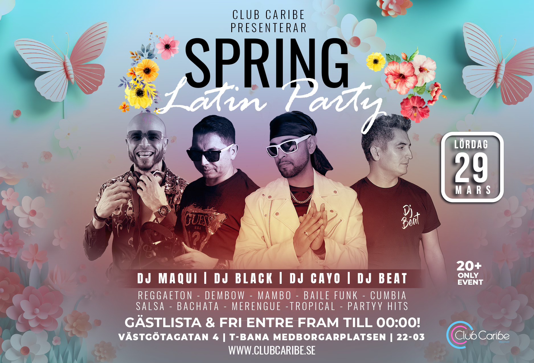 🌸 Spring Latin Party! 🌸