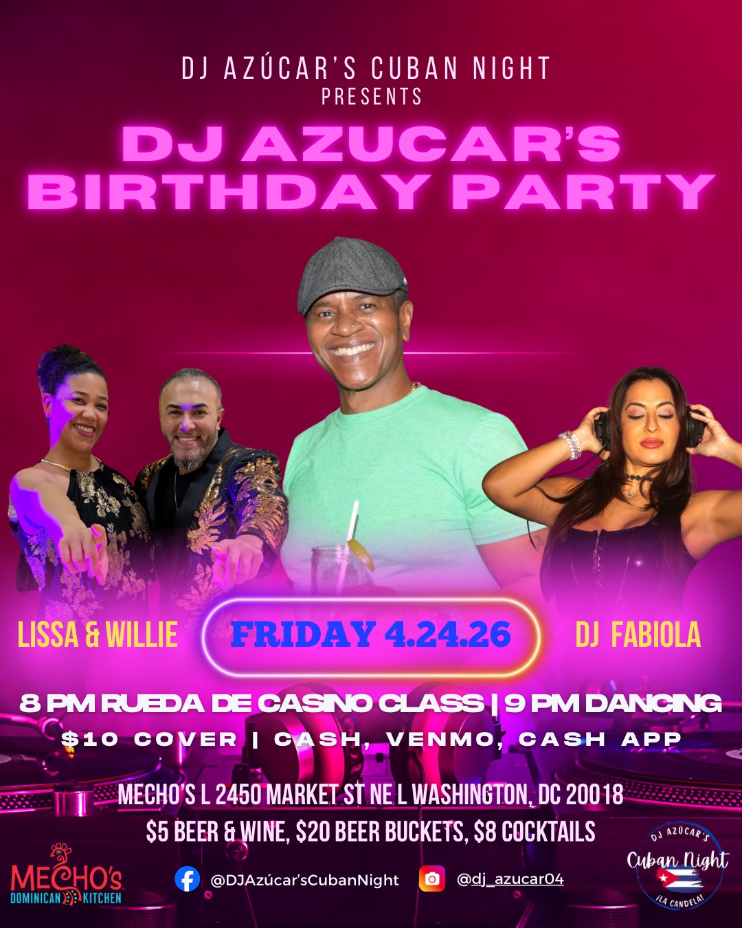 DJ Azúcar’s Birthday Party