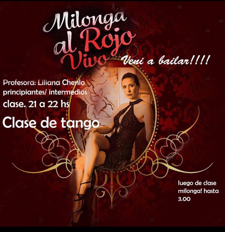 Clases de Tango en Milonga al Rojo Vivo