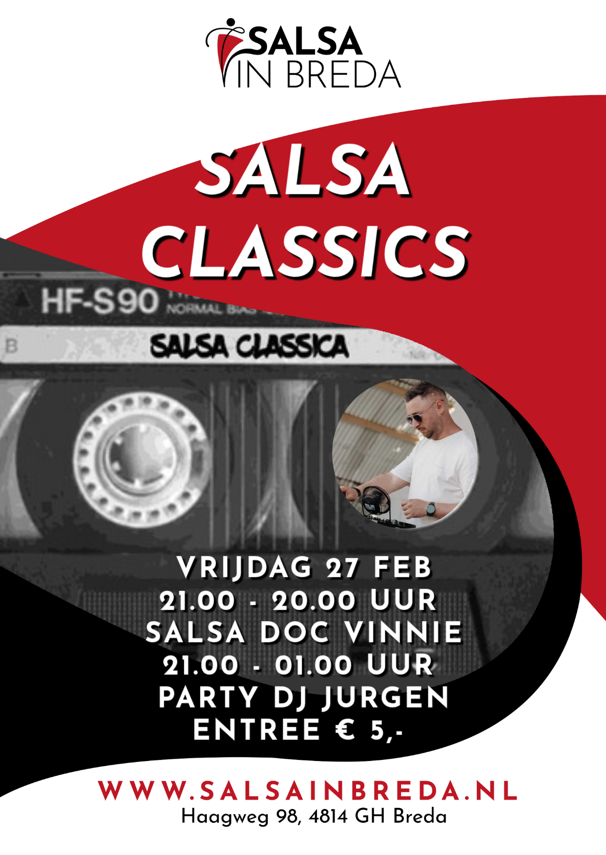 Salsa Classics Dansschool Salsa in Breda Grott