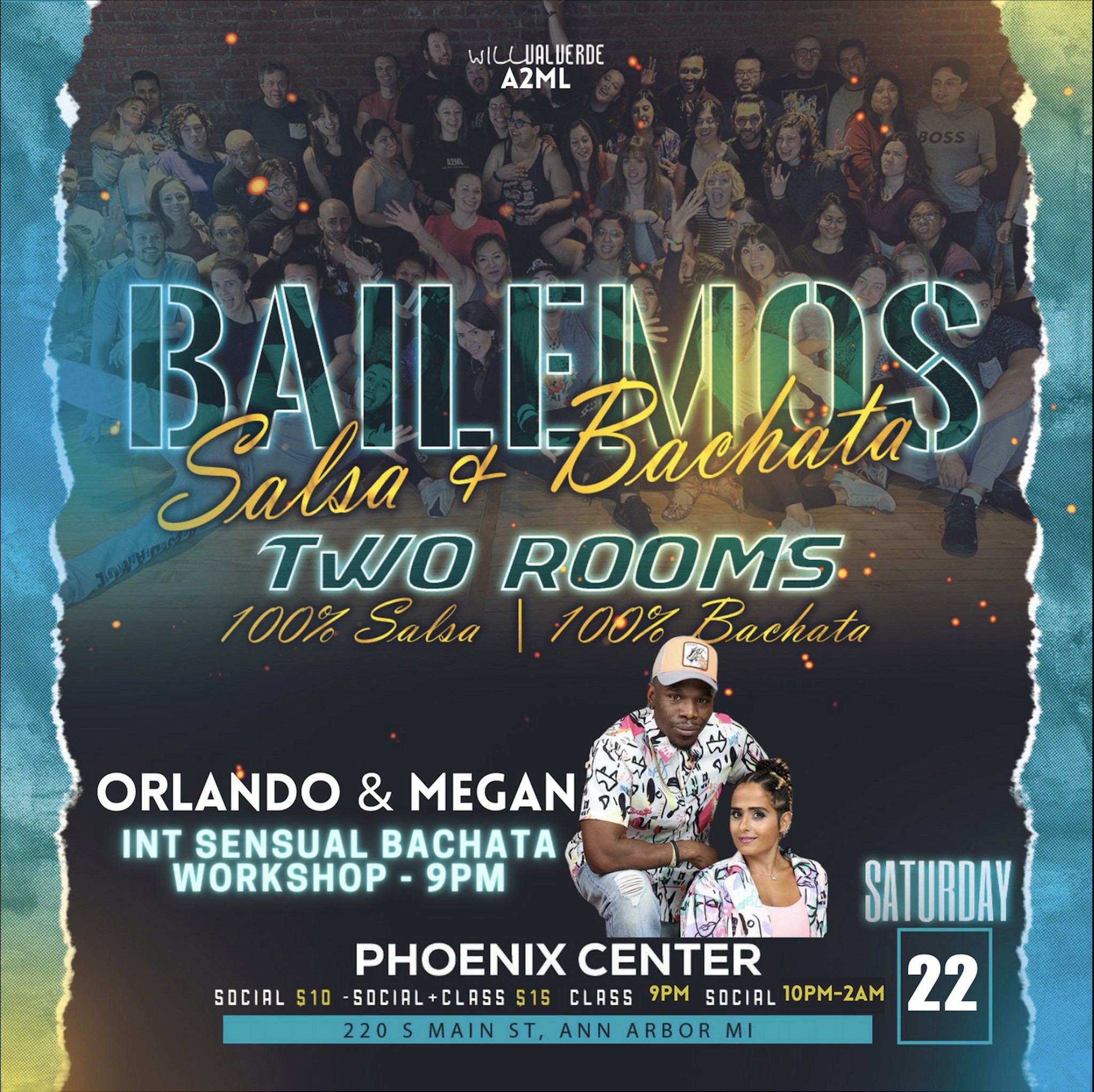 BAILEMOS Social Night - 100% Salsa & 100% Bachata